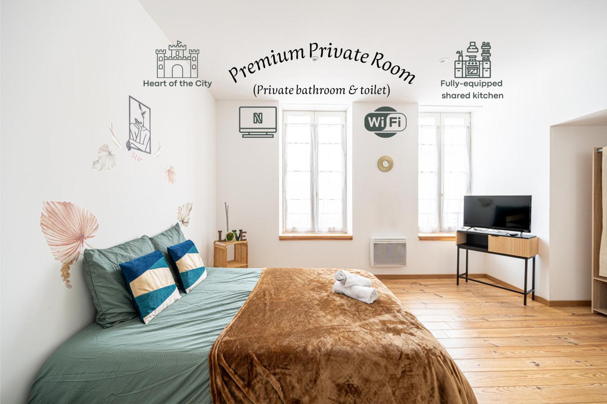 Chambre Privee Premium "La Suite Prestige" ポー エクステリア 写真
